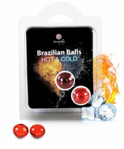 SECRETPLAY - PALLINE BRASILIANE EFFETTO CALDO E FREDDO 2 UNITÀ