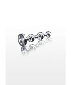 PLUG ANALE A SFERE DIAMOND STAR BEADS SMALL