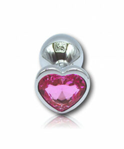 PLUG ANALE GODO DI+ MEDIO IN METALLO GIOIELLO ROSA