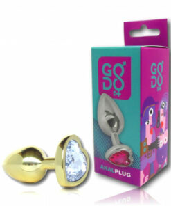 PLUG ANALE GODO DI+ PICCOLO IN METALLO DORATO