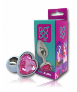 PLUG ANALE GODO DI+ PICCOLO IN METALLO ARGENTO