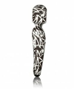 STIMOLATORE WAND VIBRATORE VAGINALE PER CLITORIDE VIBROMASSAGGIATORE ZEBRA SEX TOYS RICARICABILE