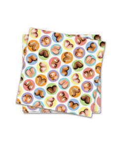 TOVAGLIOLI CON TETTE DIRTY BOOB NAPKINS