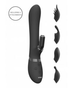 VIBRATORE RABBIT CHOU NERO