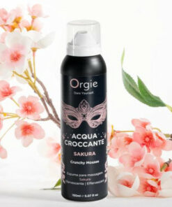 GEL SCHIUMA DA MASSAGGIO ACQUA CROCCANTE ORGIE 150 ML SAKURA