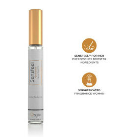PROFUMO AI FEROMONI ORGIE SENSFEEL FOR WOMAN PHEROMONES PERFUME 10 ML